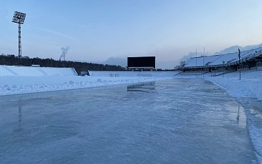 Каток спортивной школы «ЦСК» готовят к открытию