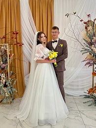 Джинсы и клетка: ТОП фото самых эффектных свадеб осени в Рязанской области