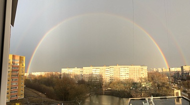 Фоторепортаж: над Рязанью возвысилась двойная радуга - 62ИНФО Фоторепортаж: над Рязанью возвысилась двойная радуга
