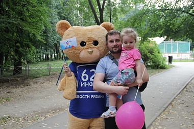 Фото с площадки 62ИНФО на Дне города в ЦПКиО