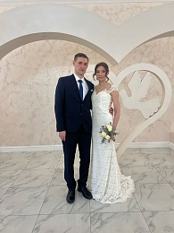 Самые нарядные женихи и невесты: ЗАГС показал фото рязанских свадеб февраля