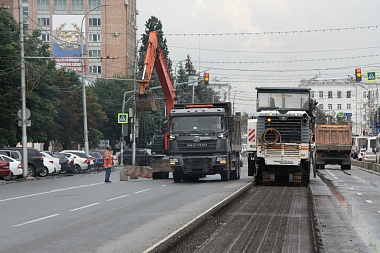 В Рязани на Первомайском проспекте ремонтировать теплотрассу будут до 15 октября