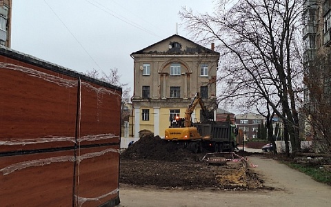 На улице Грибоедова в Рязани появится сквер