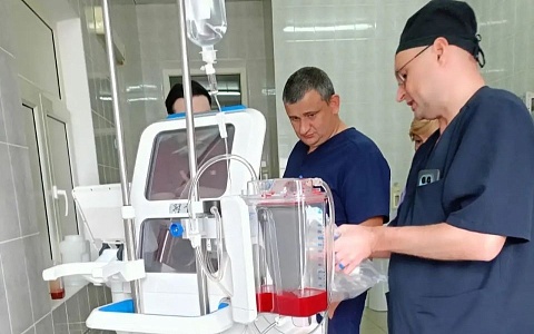Перинатальный центр в Рязани пополнился аппаратом для возврата крови