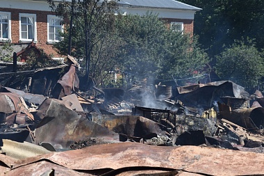 Пожарные всю ночь тушили пожары в Милославском районе - 62ИНФО Пожарные всю ночь тушили пожары в Милославском районе