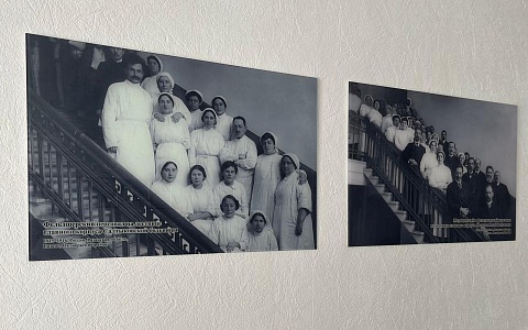 В Рязанской ОКБ им. Семашко появилась историческая фотовыставка
