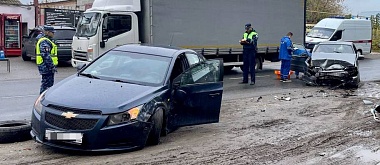 В Рязани в ДТП пострадали водители ВАЗ-21154 и Chevrolet Cruze