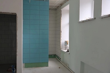 Работы в детском саду № 150 завершатся к сентябрю