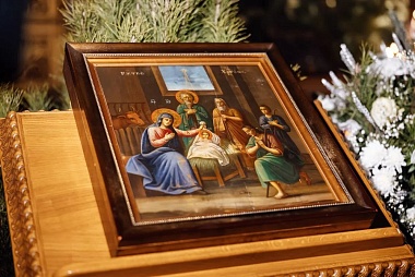 Павел Малков поучаствовал в рождественском богослужении в Рязанской области