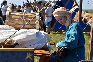 Фестиваль «Поле брани» в Спасском районе переносит гостей в эпоху Древней Руси