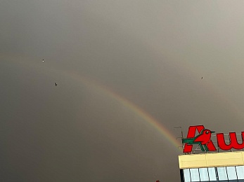 Фоторепортаж: над Рязанью возвысилась двойная радуга - 62ИНФО Фоторепортаж: над Рязанью возвысилась двойная радуга