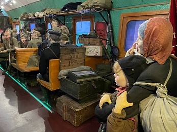 На Рязань-2 прибыл «Поезд Победы»