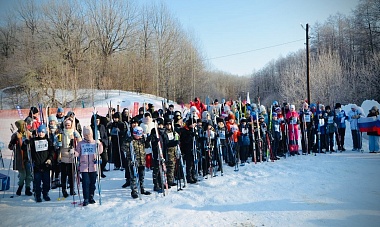 В Рязанской области прошла 42 «Лыжня России»
