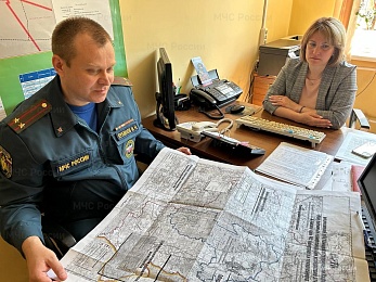 В Кадомском районе МЧС отрабатывала действия на случай военного положения