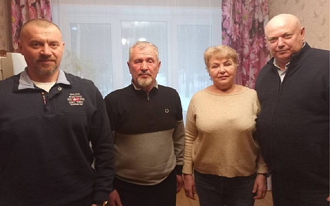 Семьи участников СВО из Солотчи встретились с депутатом Госдумы РФ Андреем Красовым