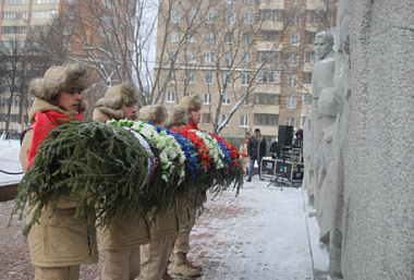 Рязанские курсанты-десантники продолжают 850-километровый лыжный поход в память о Вяземской операции