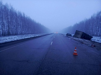 У Александро-Невского двое погибли в ДТП с Mitsubishi Lancer и грузовиком Foton