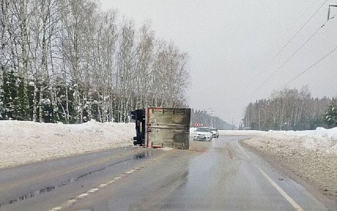 В Касимовском районе перевернулась «Газель»