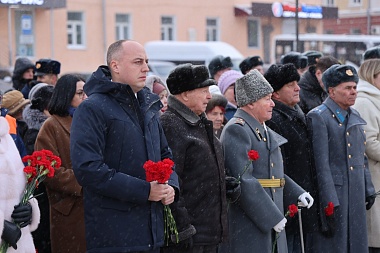 В Рязани прошла памятная церемония в честь Дня воинской славы