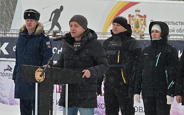 Лыжный марш ВДВ стартовал в Рязанской области