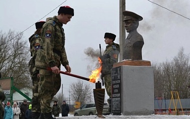 В Шилове почтили память Героя РФ Игоря Филькина