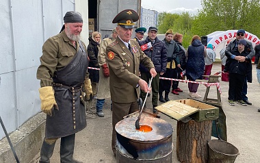 Орден Победы из военных гильз создали в Рязани