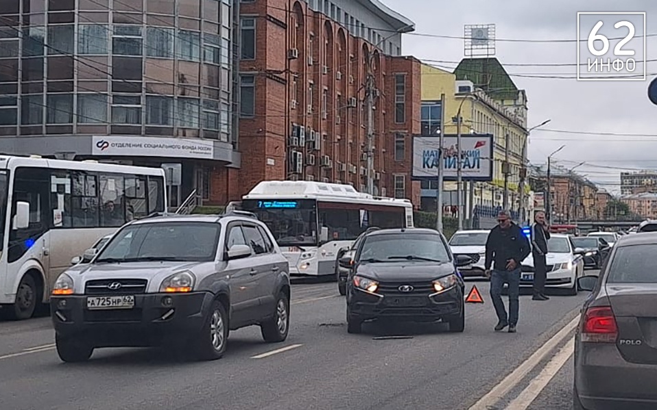 На Московском шоссе в Рязани произошло ДТП - 62ИНФО