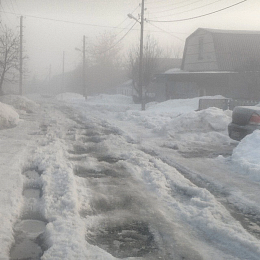Жители Семчина пожаловались на плохую дорогу на улице Свободы 