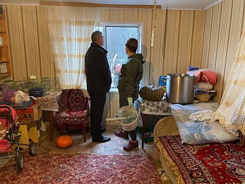 Последствия падения БПЛА в Кораблинском районе попали на фото