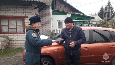 Сотрудники МЧС обошли 1300 домов в Рязани с профилактическими визитами