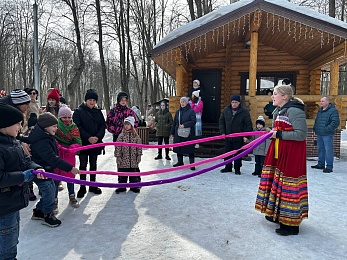 В рязанском Лесопарке отпраздновали Масленицу
