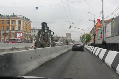 В Рязани восстановят движение по мосту на Первомайском проспекте летом