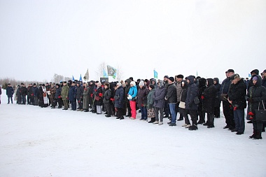 В Рязани на Богородском кладбище 24 февраля почтили память героев СВО