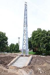 Мэр Рязани Виталий Артёмов рассказал о ходе строительства сквера у «Рязани-2»