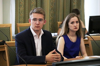 В Рязани состоялось первое заседание Молодёжного парламента