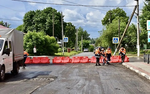 Зампред рязанского правительства Павел Супрун проверил ремонт дорог в Михайловском районе