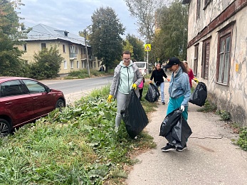В Рязани состоялся второй общегородской субботник