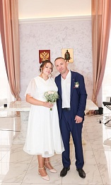 Рязанский ЗАГС показал фото свадеб сентября-2024