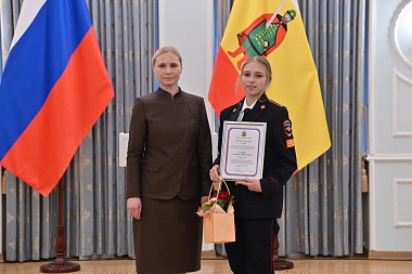 Рязанские курсанты и курсантки получили именные Губернаторские стипендии