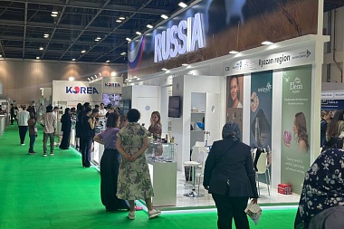 Рязанскую косметику представили на выставке в Дубае