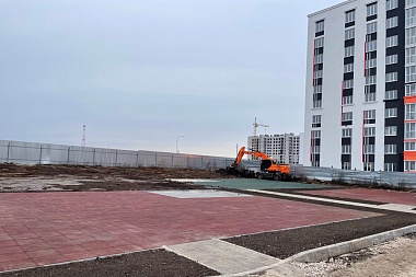 Депутат Рязоблдумы проконтролировал ход строительства детсада в Рыбном