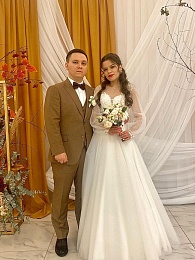 Джинсы и клетка: ТОП фото самых эффектных свадеб осени в Рязанской области