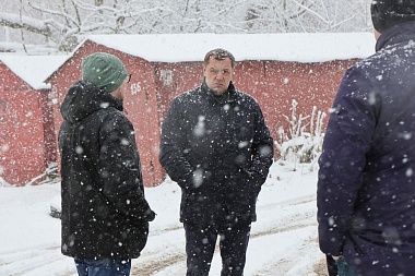 Мэр Виталий Артёмов дал поручения в ходе объезда города 15 марта