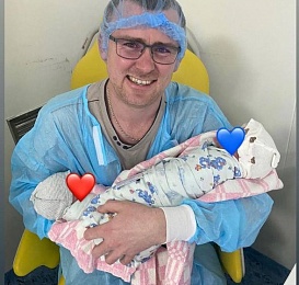 Мать погибшего в перинатальном центре Рязани ребенка Вероника Инзина родила двойню