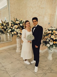 Самые нарядные женихи и невесты: ЗАГС показал фото рязанских свадеб февраля