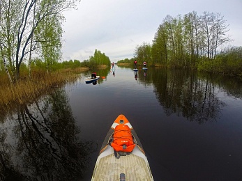 Встань и греби. Первопроходец сапсёрфинга в Рязани — о путешествиях, приключениях и красоте родной природы