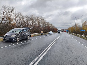 Четыре ребёнка пострадали в аварии с грузовиком в Путятинском районе