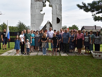 В Ермишинском районе увековечили память погибшего на СВО земляка