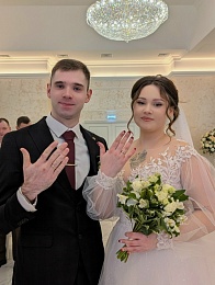 Рязанский ЗАГС показал фото свадеб февраля