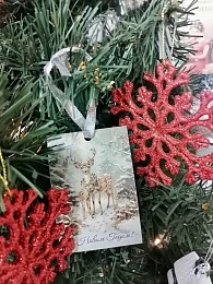 Елку в перинатальном центре наряжают всем миром